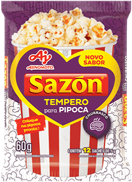 Imagem do Produto Caldo SAZÓN SAZÓN® para Pipoca sabor Churrasco!
